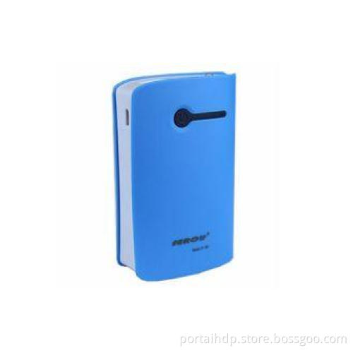 Blue Dual USB Power Bank Charging 5400mAh With LED Light